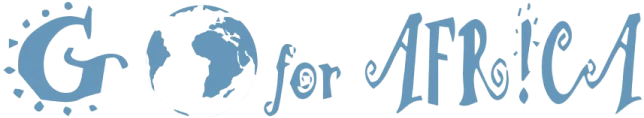 Logo Go4Africa - Twoscript kleuren